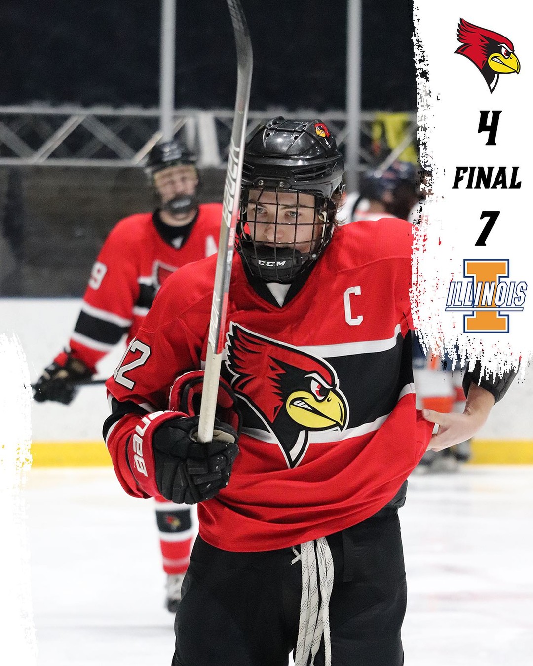 Final. D1 falls short against the Illini at home. They look to get redemption tomorrow in Champaign.

#hereforgood #rollbirds